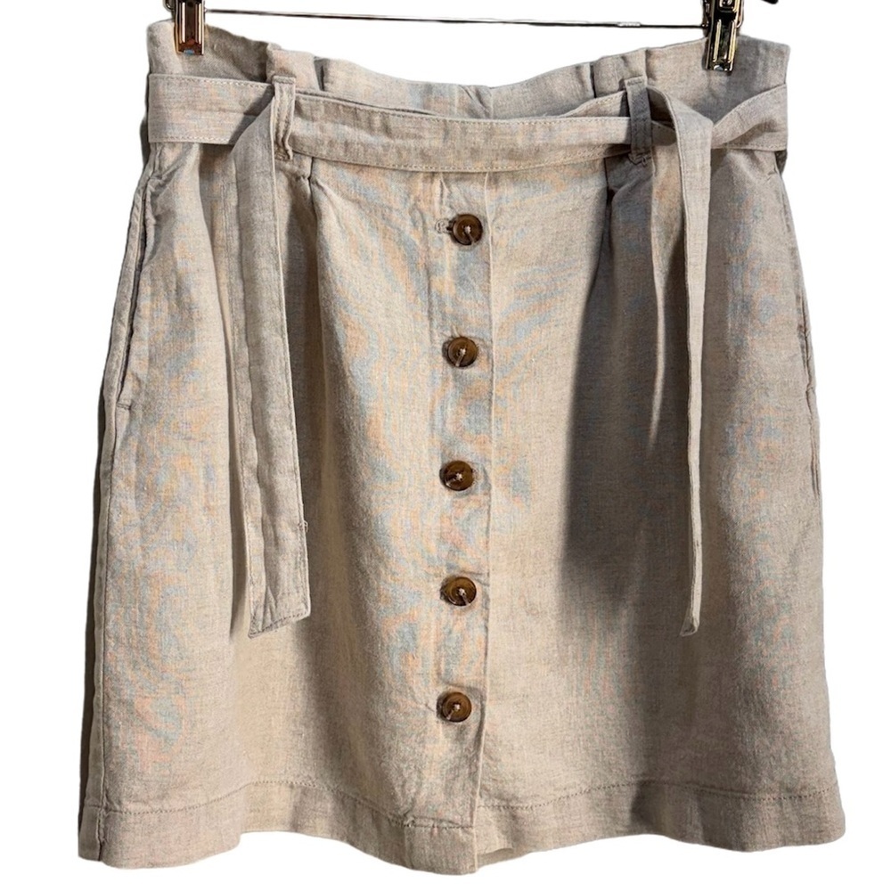 H&M L.O.G.G. Linen Skirt